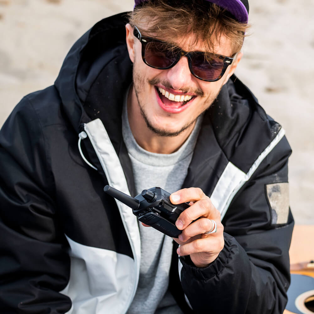 Walkie Talkie Midland XT70 Pro Duo Svart/Mörkgrå