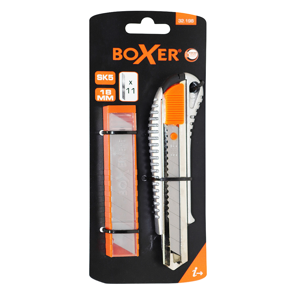 Hobbykniv Boxer Inkl. 10 Extra Knivblad