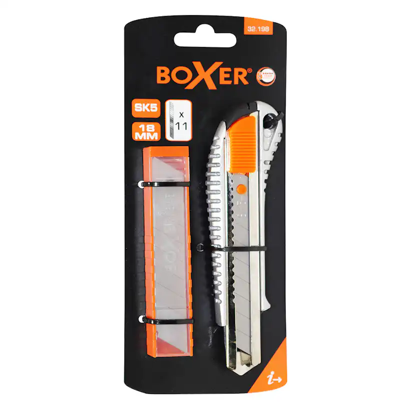 Hobbykniv Boxer Inkl. 10 Extra Knivblad