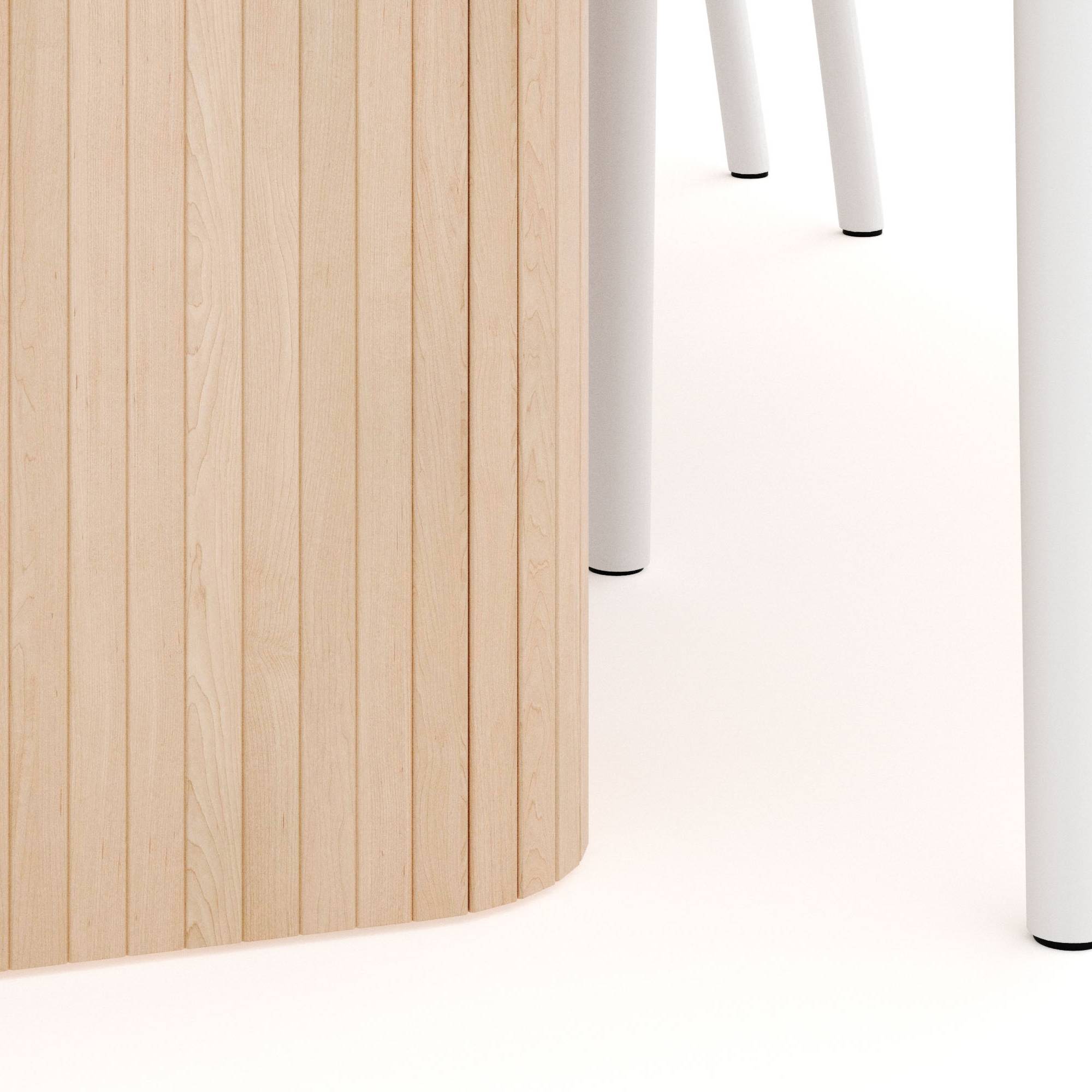 Matgrupp Bark Kopparbo Rektangulärt Matbord 200-260 cm Förlängningsbartt med 6 Elysia Matstol