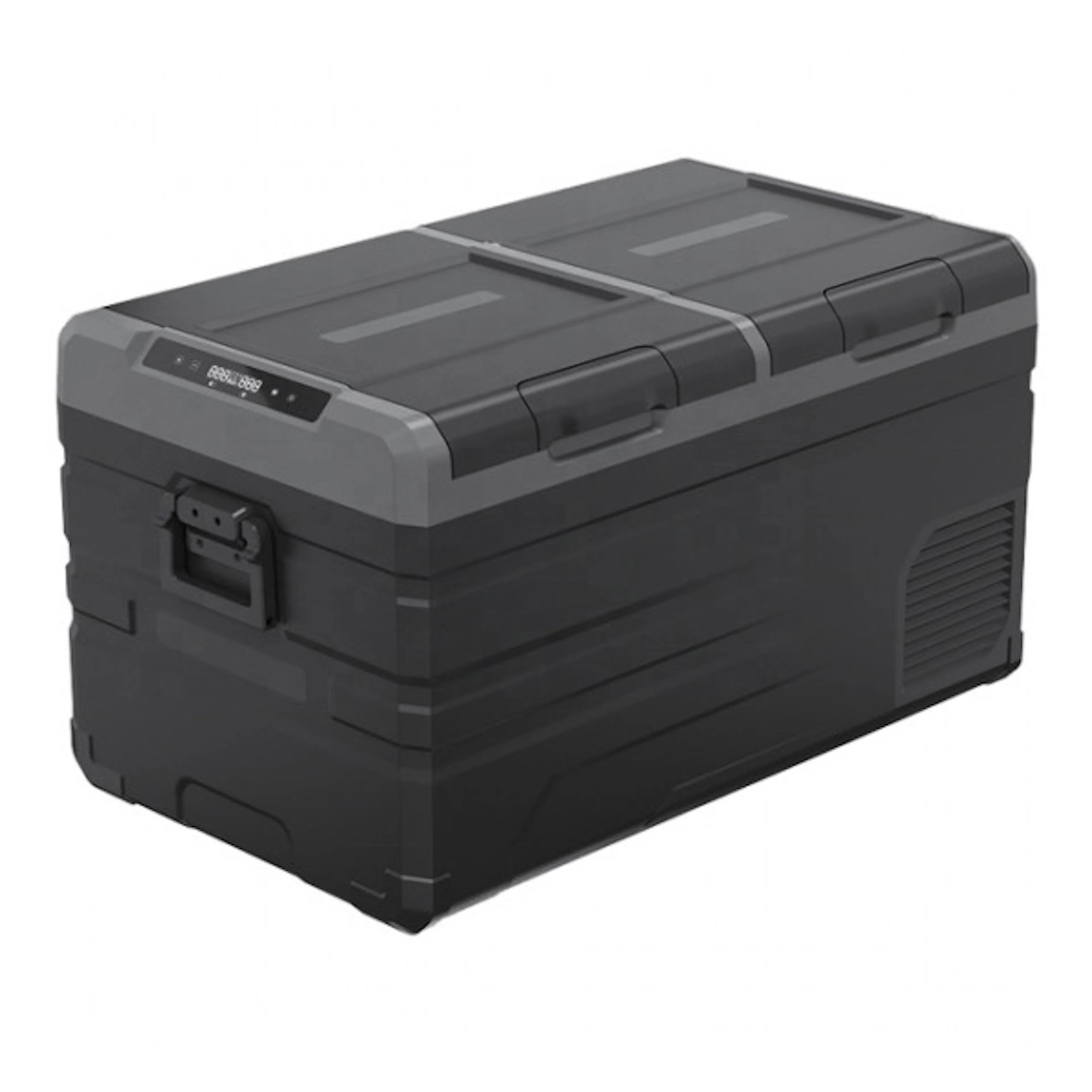 Kyl/frysbox 1852 95 L med kompressor, 2-delad kyl/frys 12/24/230 V