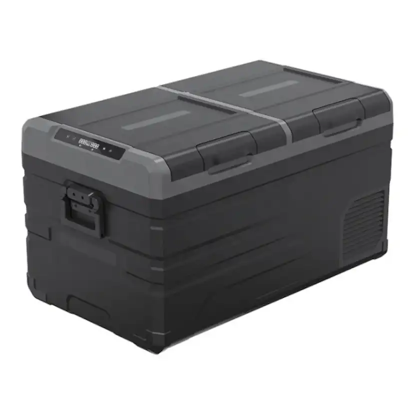 Kyl/frysbox 1852 95 L med kompressor, 2-delad kyl/frys 12/24/230 V