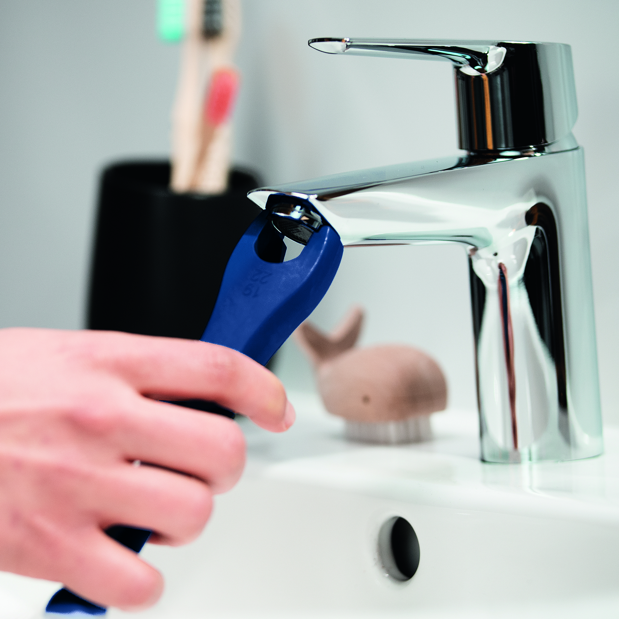 Start Tv.blandare S Hygienica 5,0l DZR Mattsvart