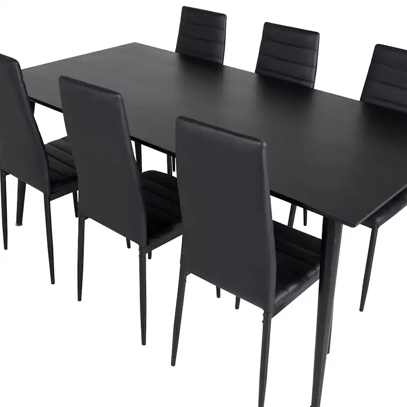 Matgrupp Venture Home Dipp med 6 Slim Stolar