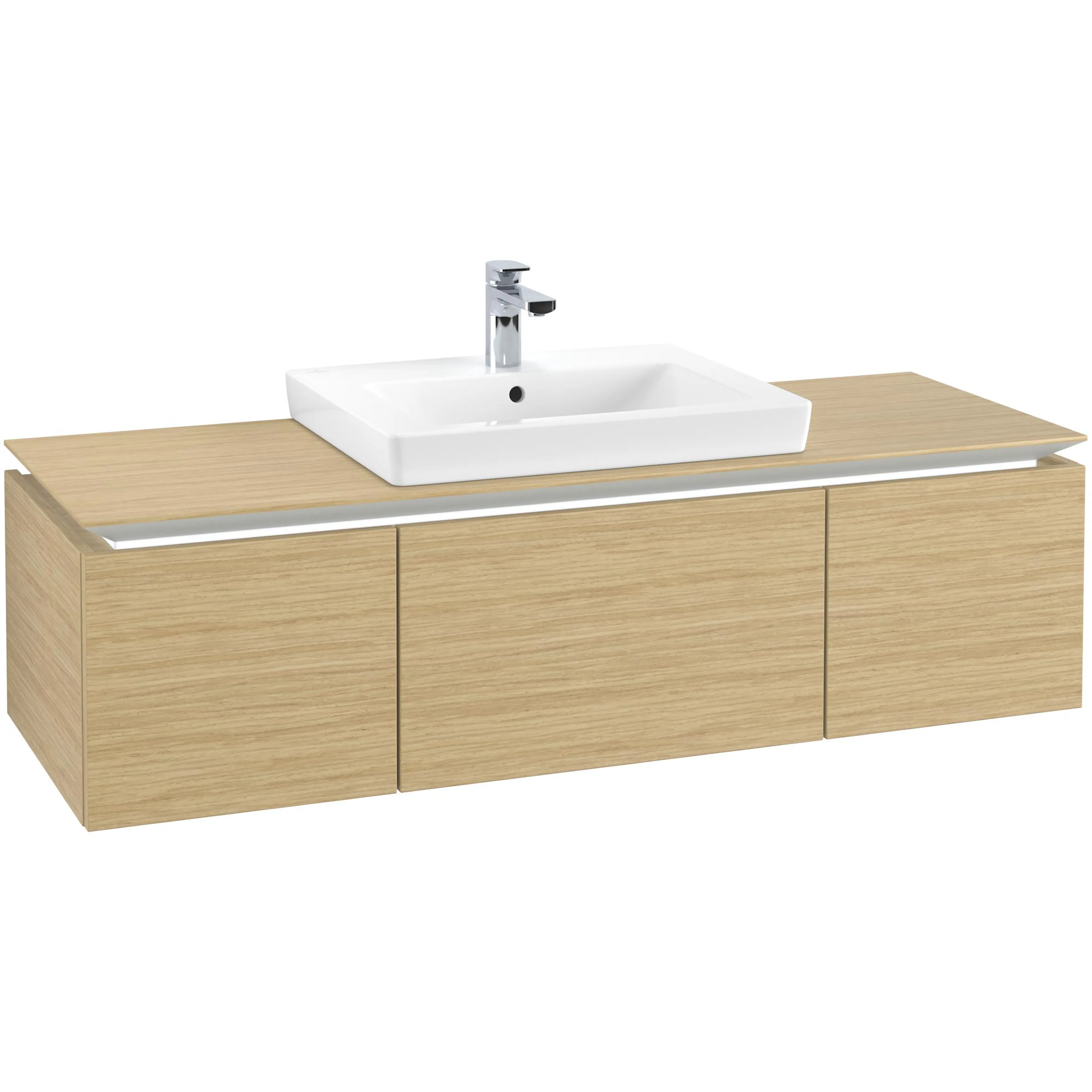 Tvättställsskåp Villeroy & Boch Legato Kompakt med 3 Lådor för Tvättställ