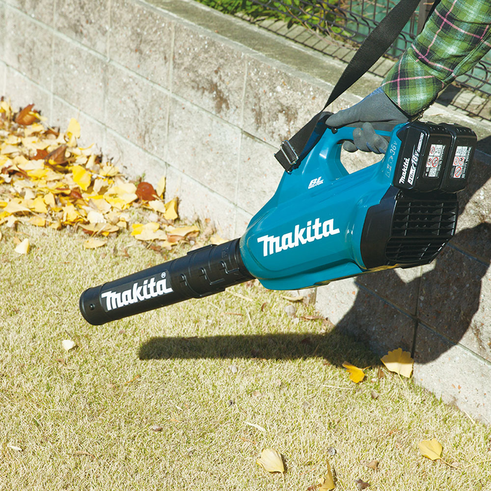 Lövblås Makita LXT DUB362Z 2x18V utan Batteri