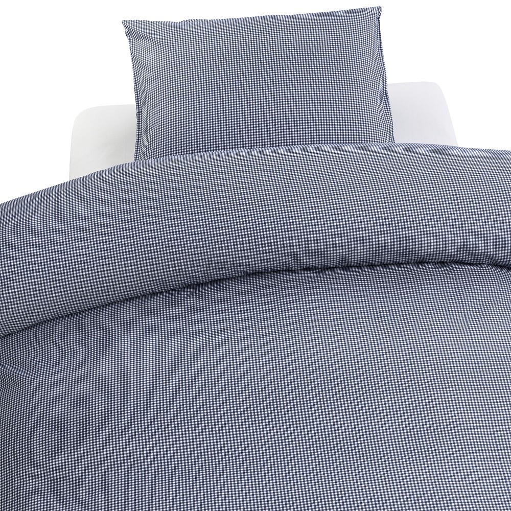 Påslakanset Borganäs of Sweden Gingham Check Barnvagn Enkelsäng