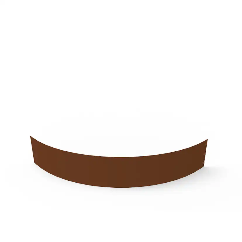Planteringskant Flexigarden Corten 180 mm Kvartsbåge