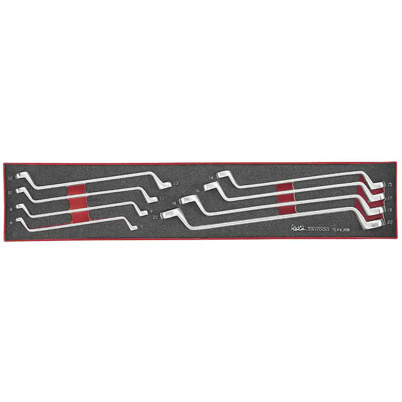 Ringnyckelsats 8 delar Teng Tools TEX6308