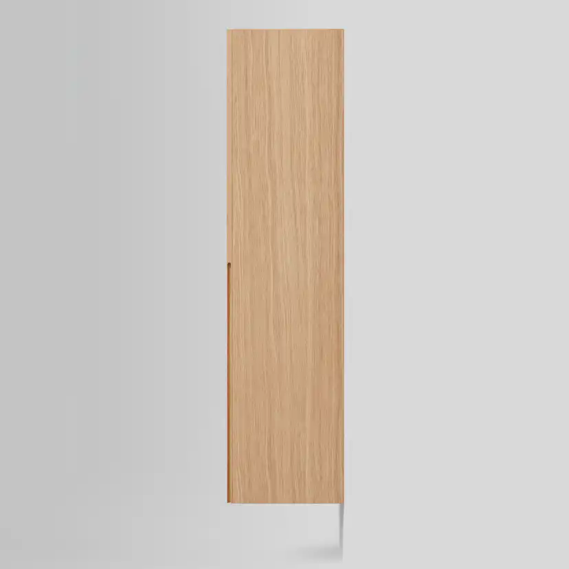 Högskåp Grip 40/40 Natural Oak, 5 Hy, Vä Färg: Natural Oak, Hägning: Vänster