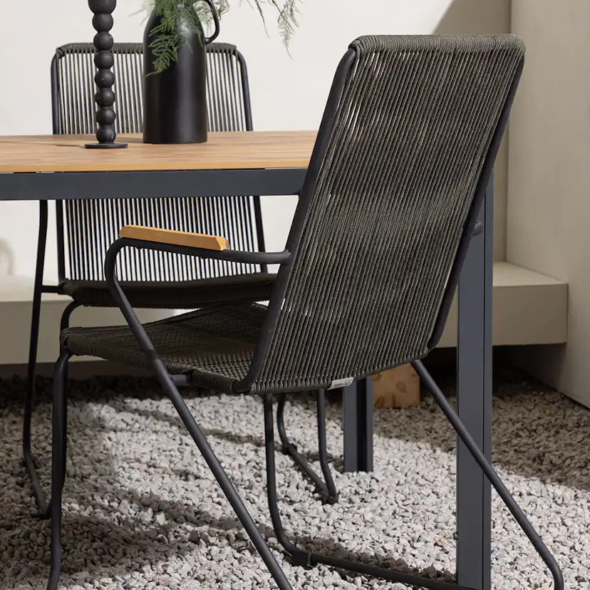 Matgrupp Venture Home Break Bord med 4 Bois Stolar