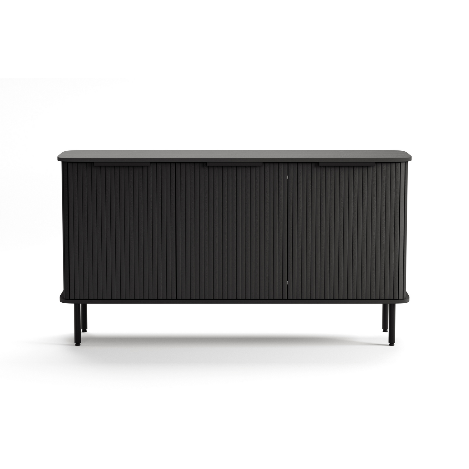 Sideboard Bark Kopparbo Ribbad med Förvaring 160cm