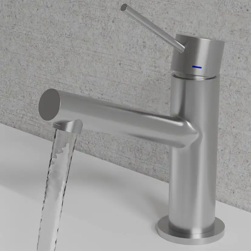Tvättställsblandare Scandtap Steel Vector