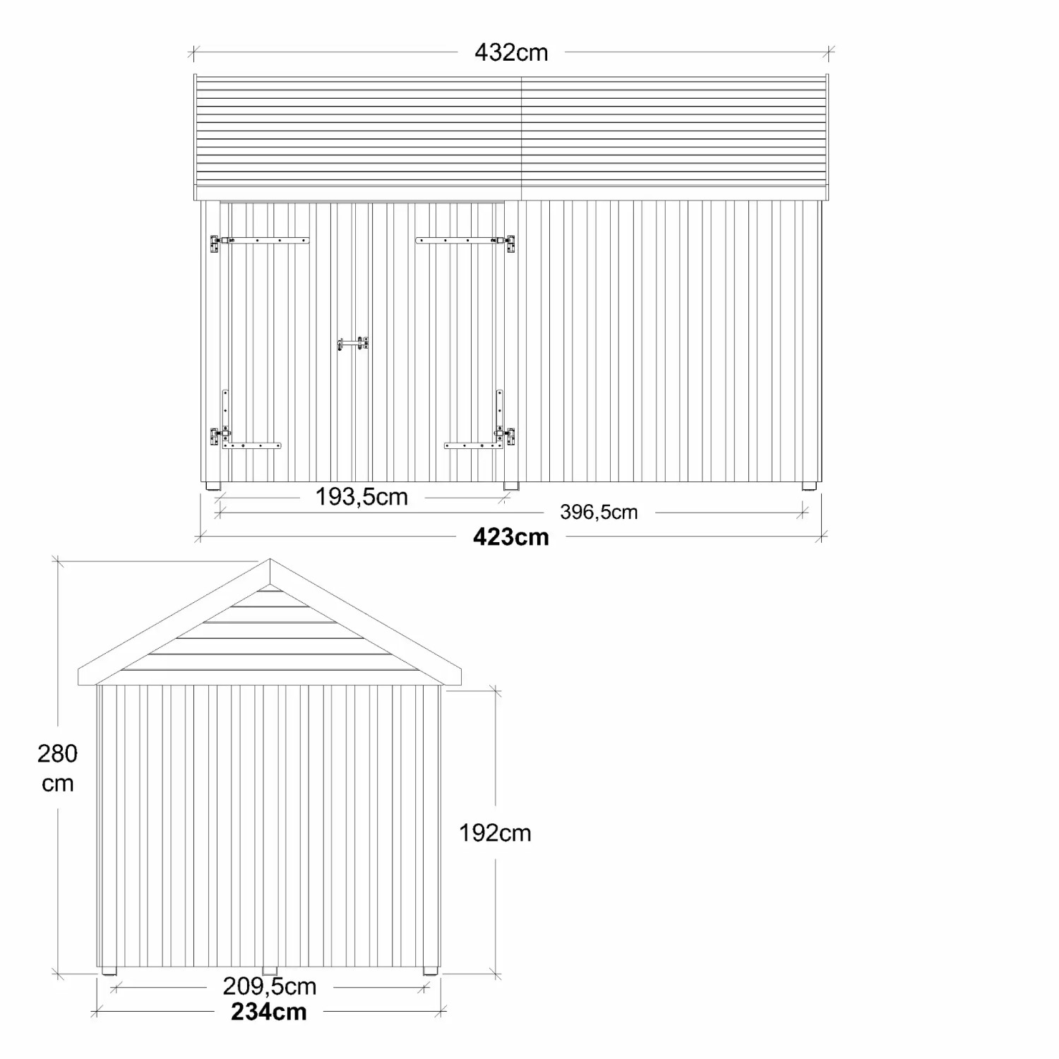 Trädgårdshus PLUS Multi 10 m2 169581