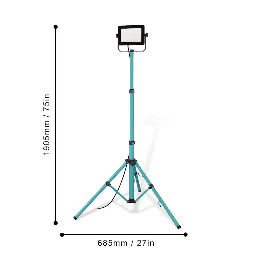 Arbetsbelysning Eglo LED-Stativstrålkastare 52W