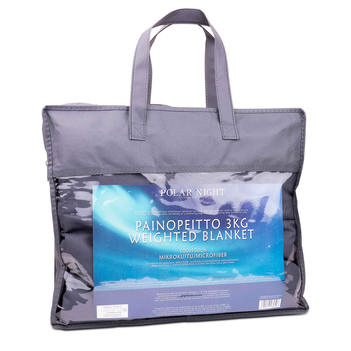 Tyngdtäcke Polar Night 150x200 cm