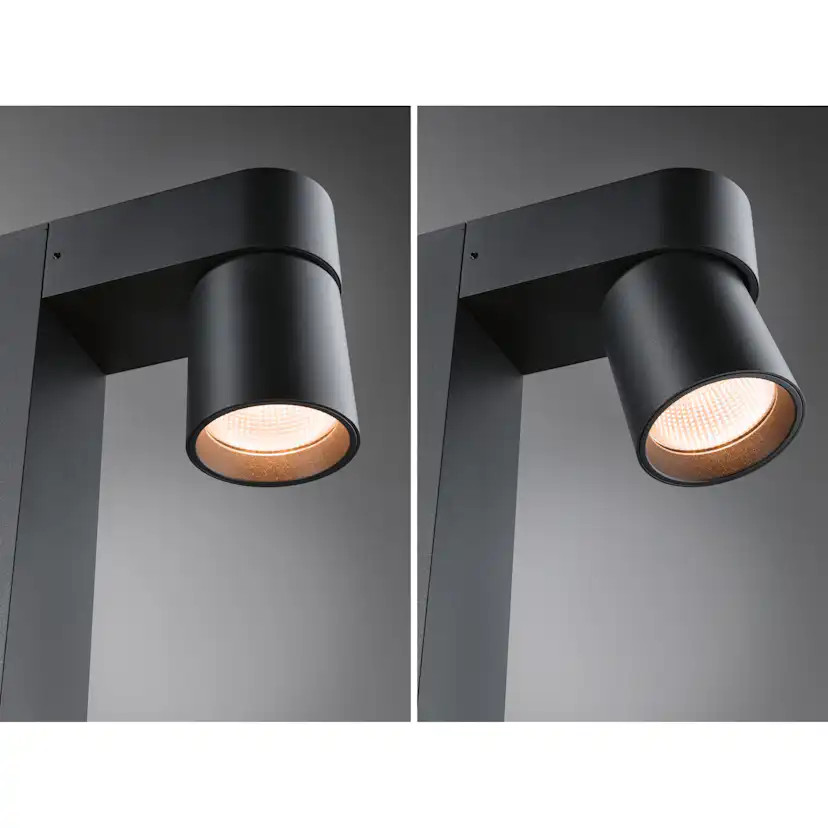 Pollare LED Paulmann Kimu Dubbel IP44 230V Ljus: Gold Light (insektsvänlig)
