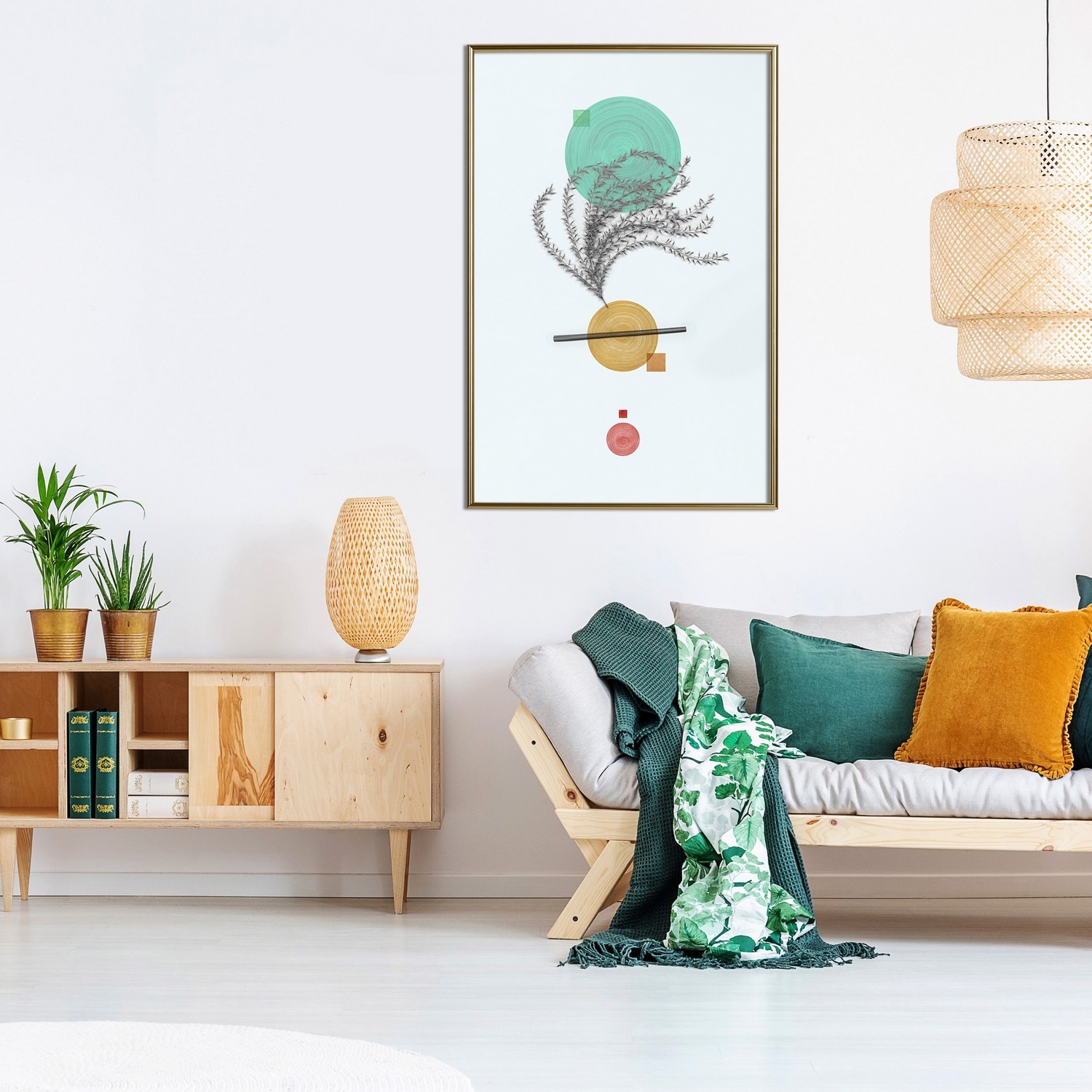 Poster Artgeist Affisch Plant Composition