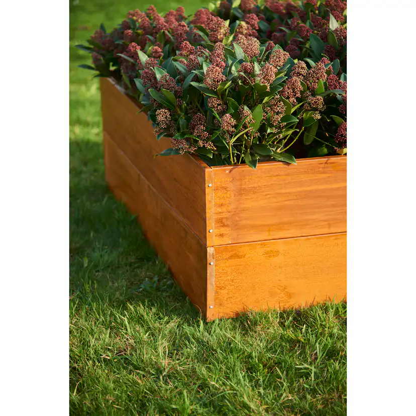 Odlingskrage Grouw Rostig 120X80X19 cm