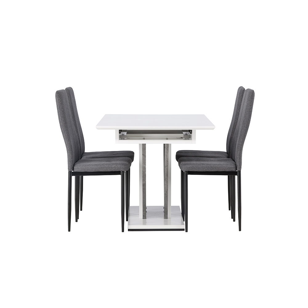 Matgrupp Venture Home Disa med 4 Petra Stolar