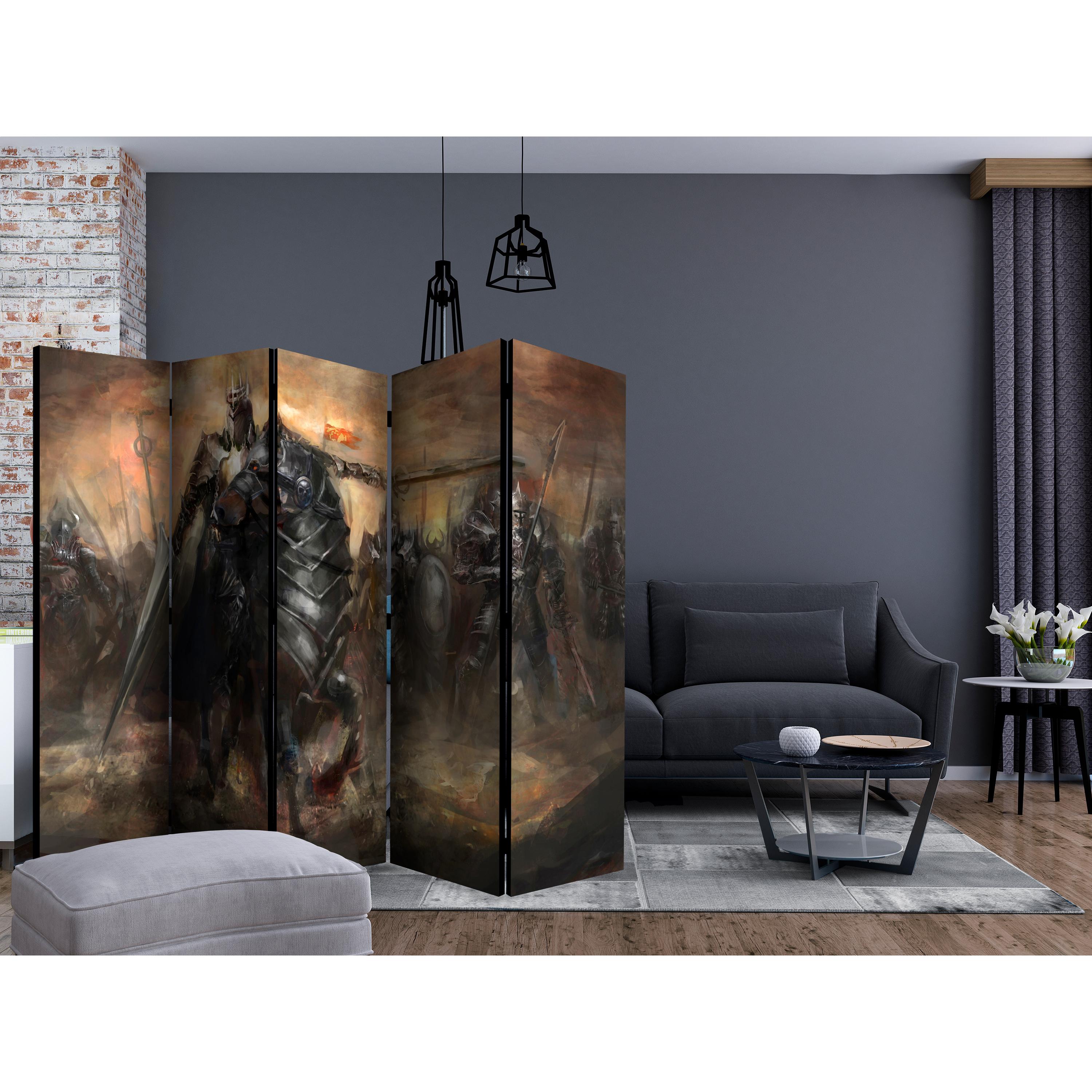 Rumsavdelare Skärmvägg Arkiio Dragon Castle II 225x172 cm