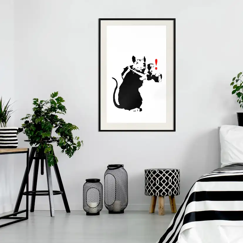 Poster Artgeist Affisch Rat Photographer