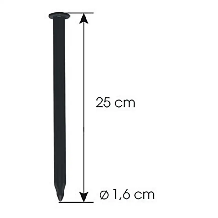 Ankarspik Jabo GardenEdge Plast 1,6x25 cm