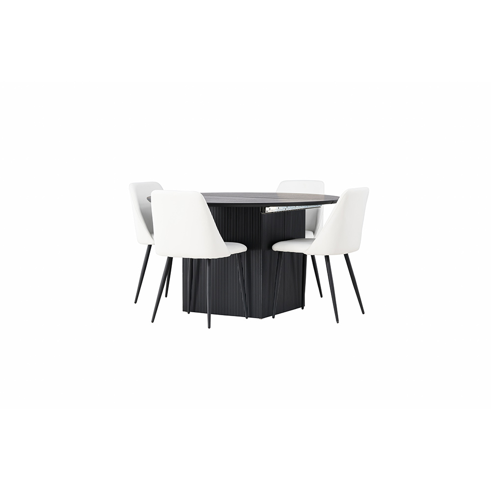 Matgrupp Venture Home Matilda med 4 Night Stolar