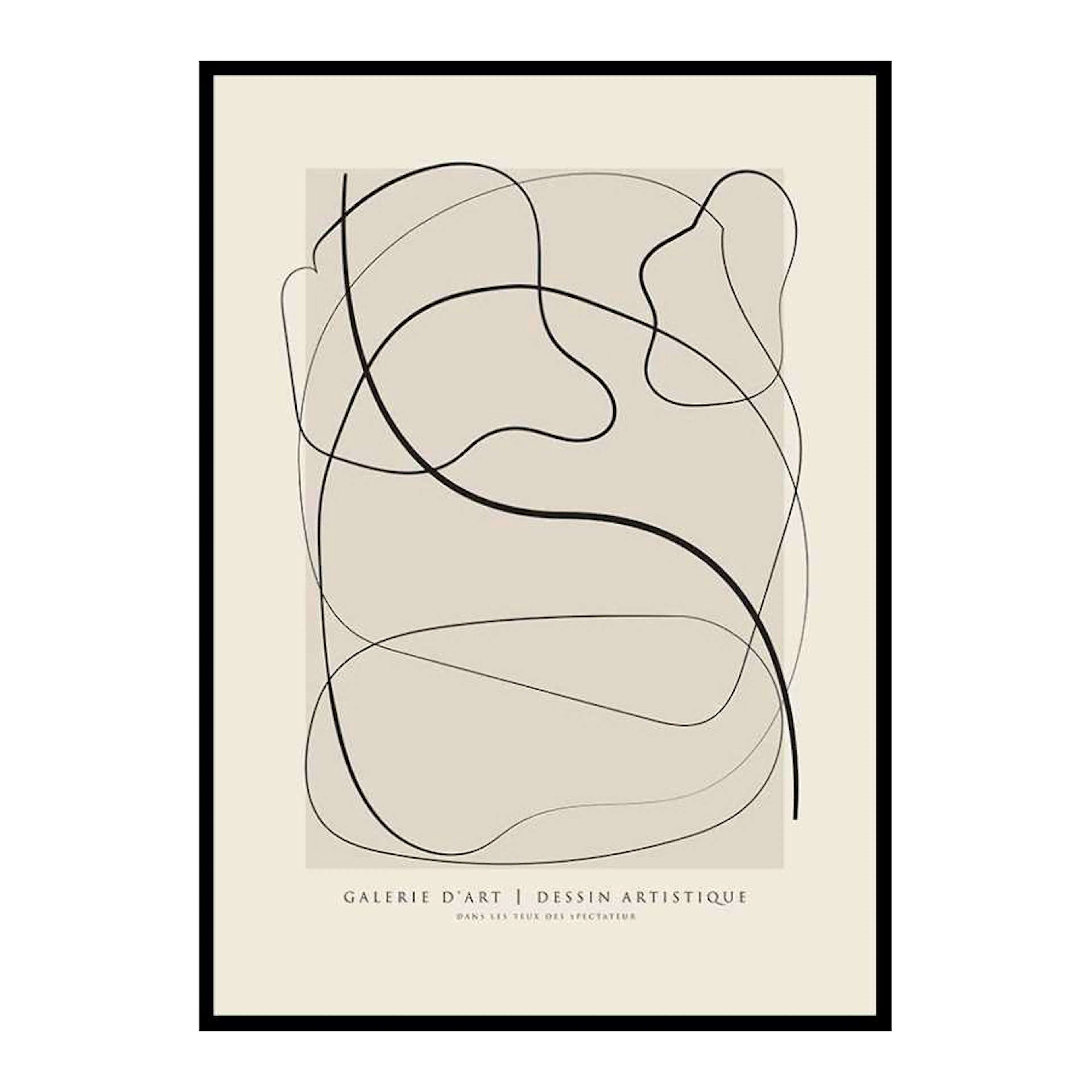 Poster Gallerix Dessin Artistique No1