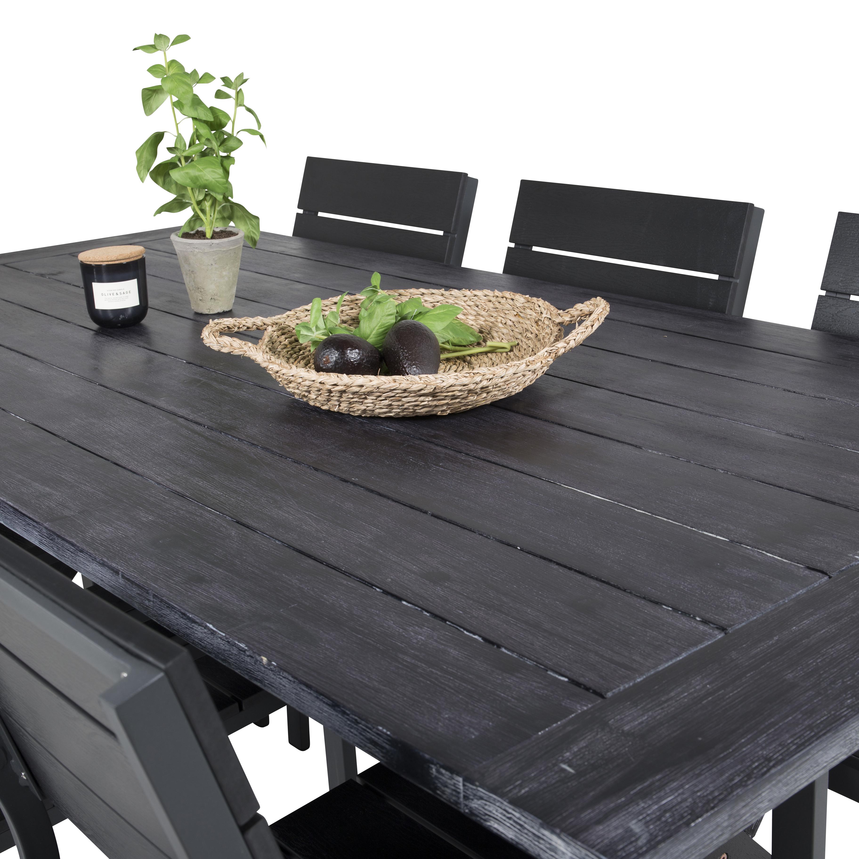 Matgrupp Venture Home Rossi 200 med 6 Lova Stolar