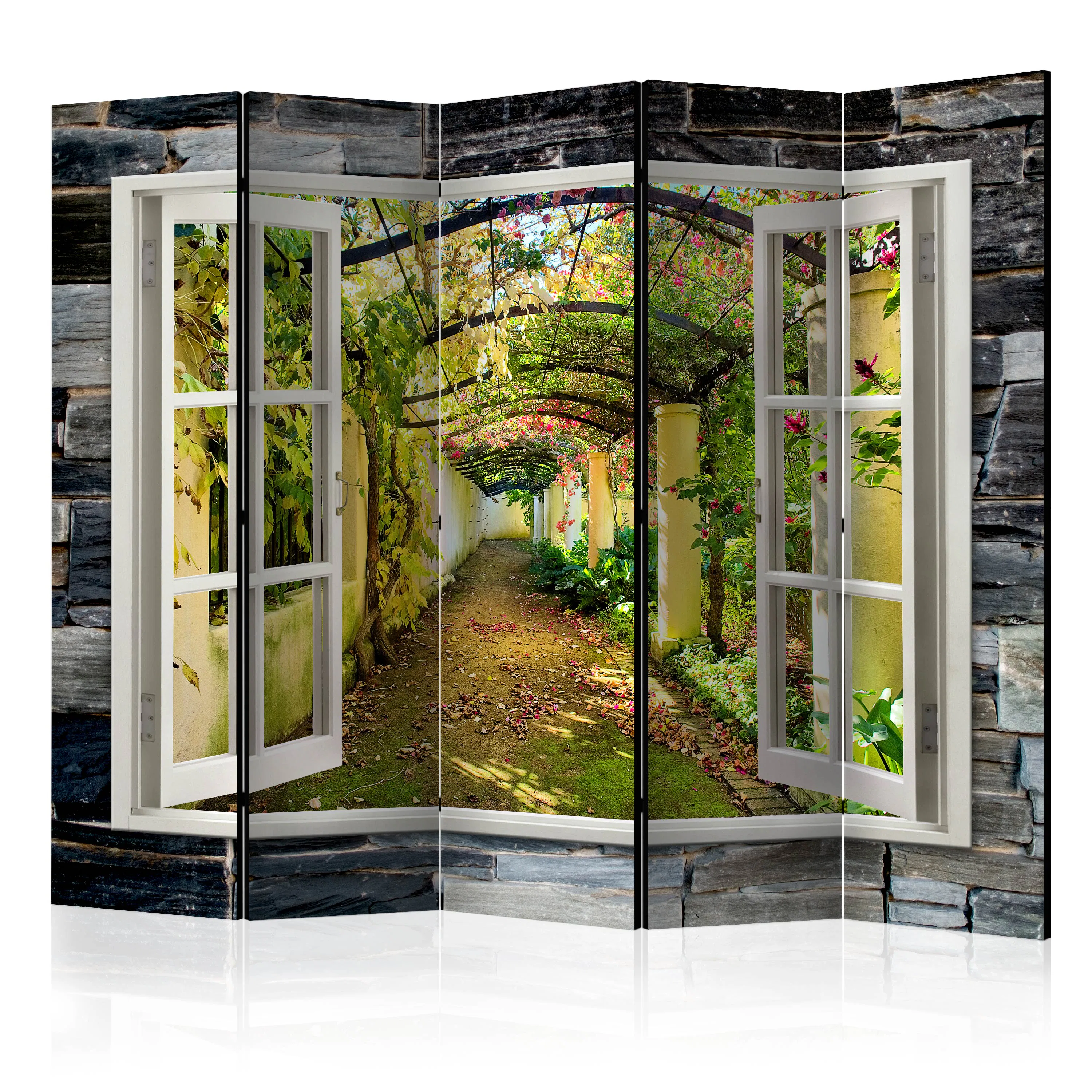 Rumsavdelare Skärmvägg Arkiio Secret Garden II 225x172 cm