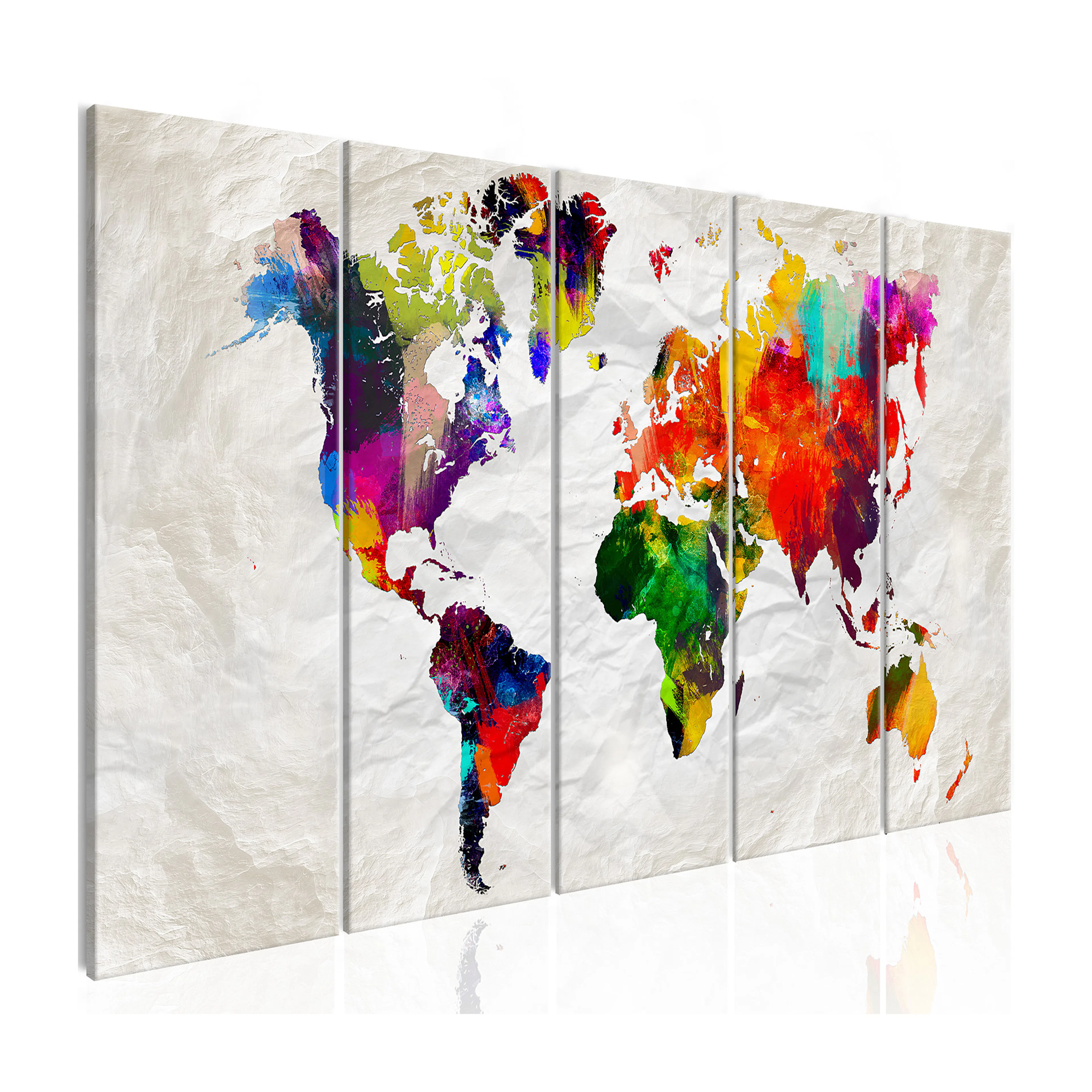 Tavla Arkiio Crumpled Map