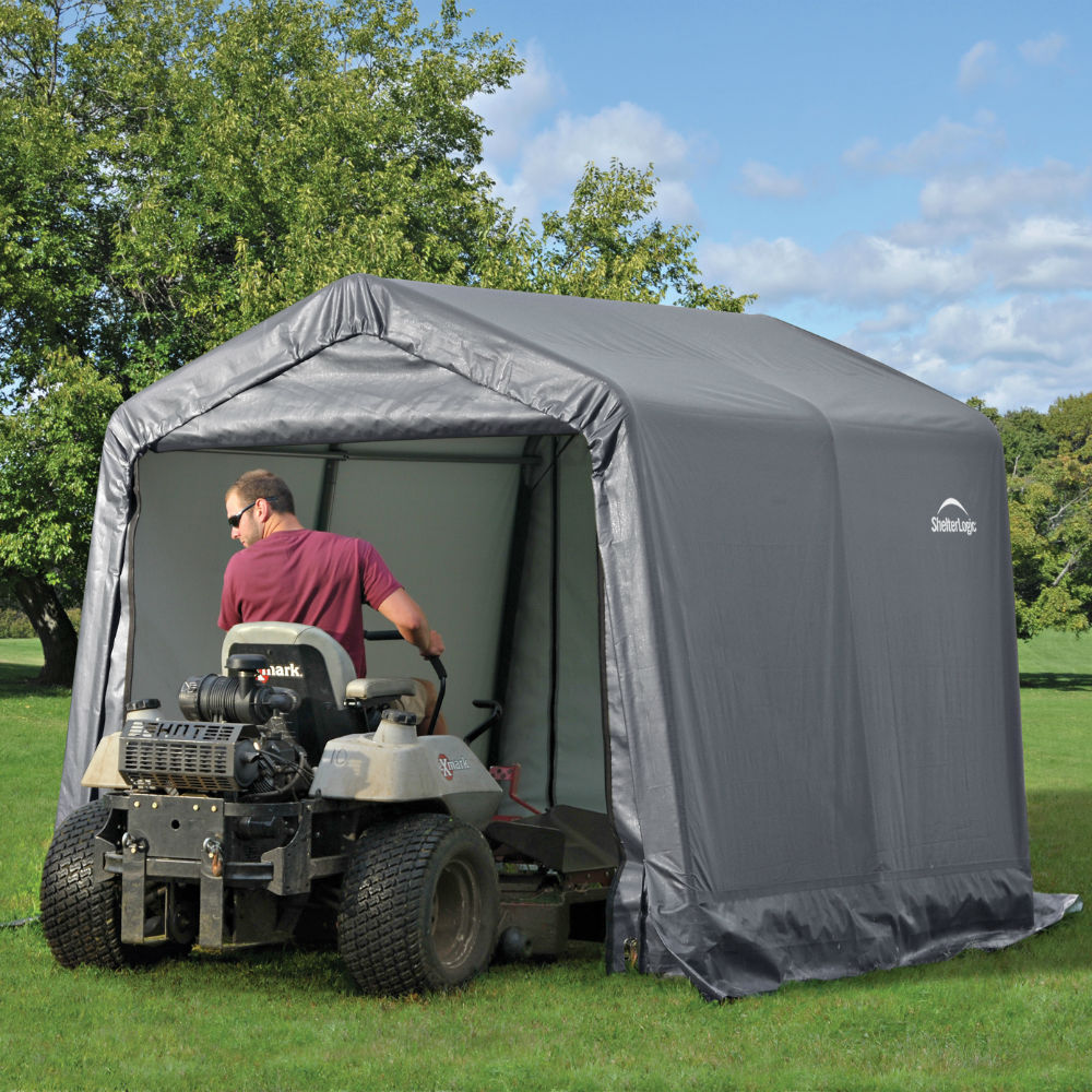 Förrådstält gop Original 5,8 m² i Galvaniserat Stål & Polyetenväv