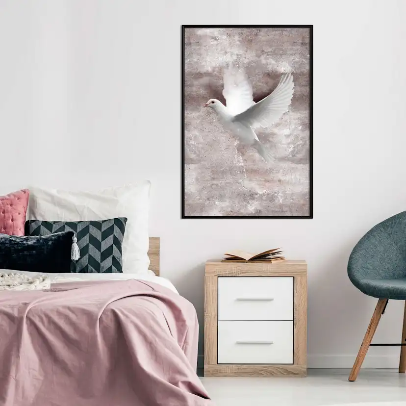 Poster Artgeist Affisch Love in Flight