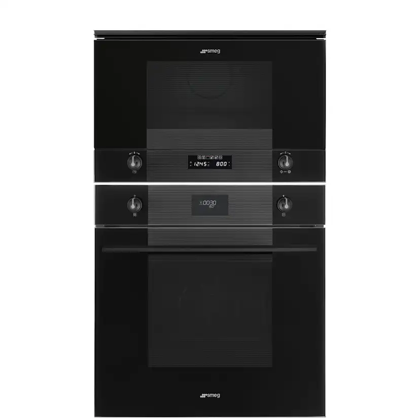 Ugn- och Mikropaket Smeg SFP6101TB3 + MP122B3 Självrengörande Ugn
