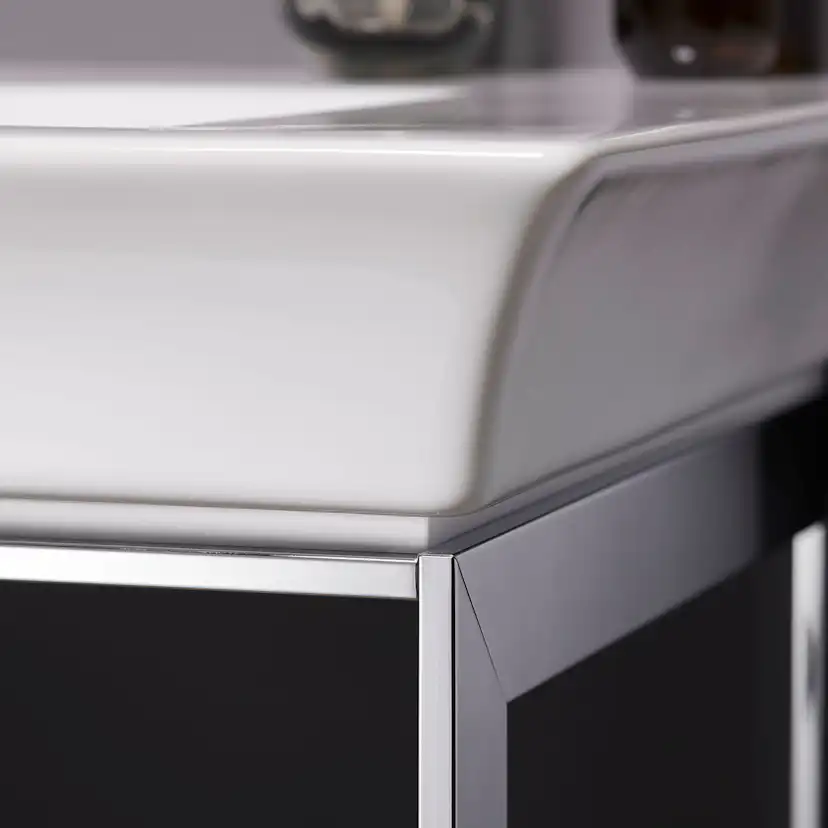 Tvättställ Vit Högblank 1055 mm 1055x490 mm, Hål för Blandare: Ja