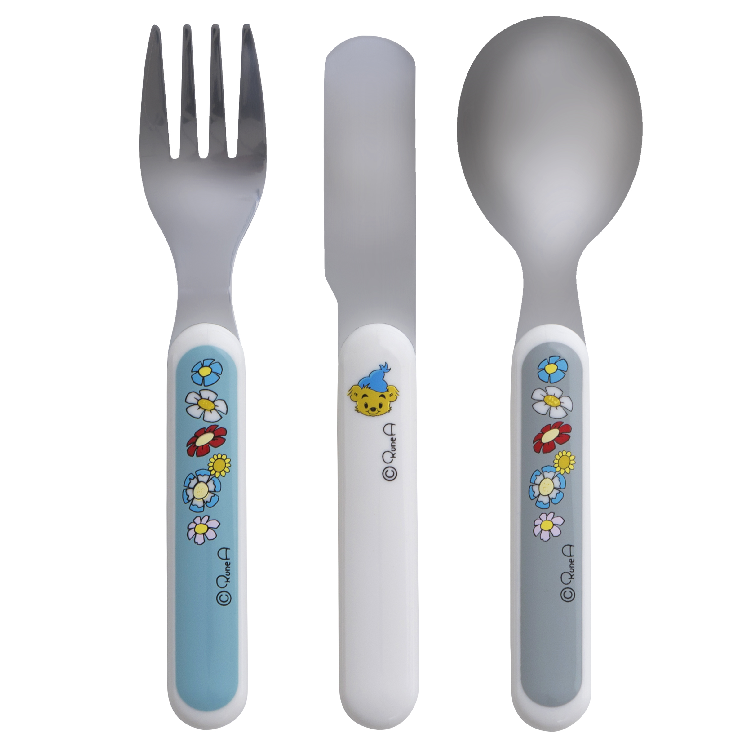 Barnbestick Rätt Start Bamse Blomma