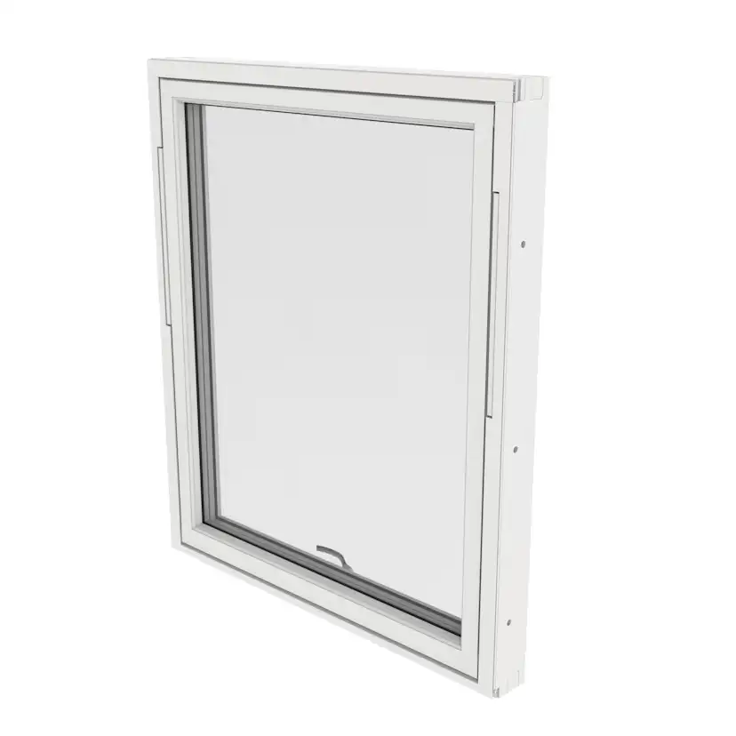 Vridfönster Outline 3-Glas Aluminium