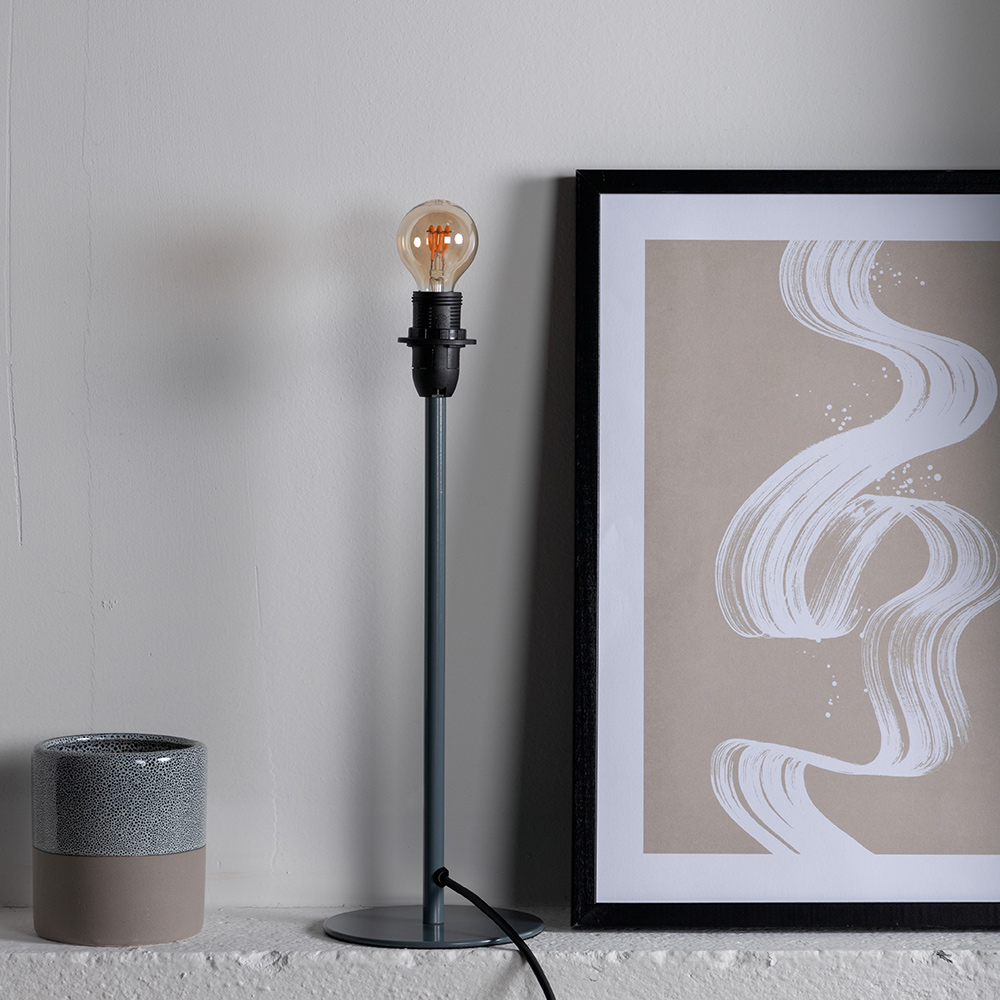 Dasir -Table Lamp - Grey/- Grå