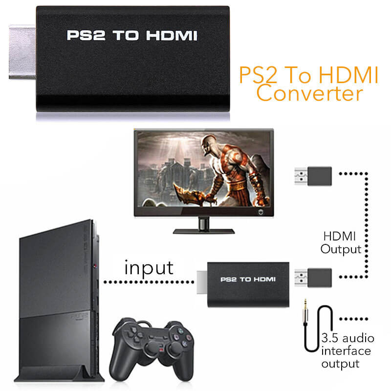 Adapter Raptor HDMI Till PS2