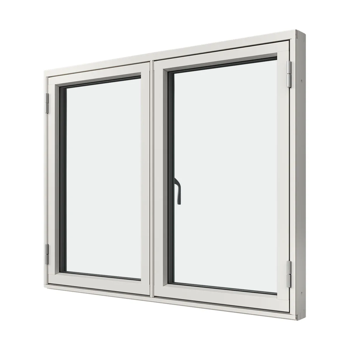 Sidohängt Fönster Elitfönster Original Aluminium 100 2-Luft