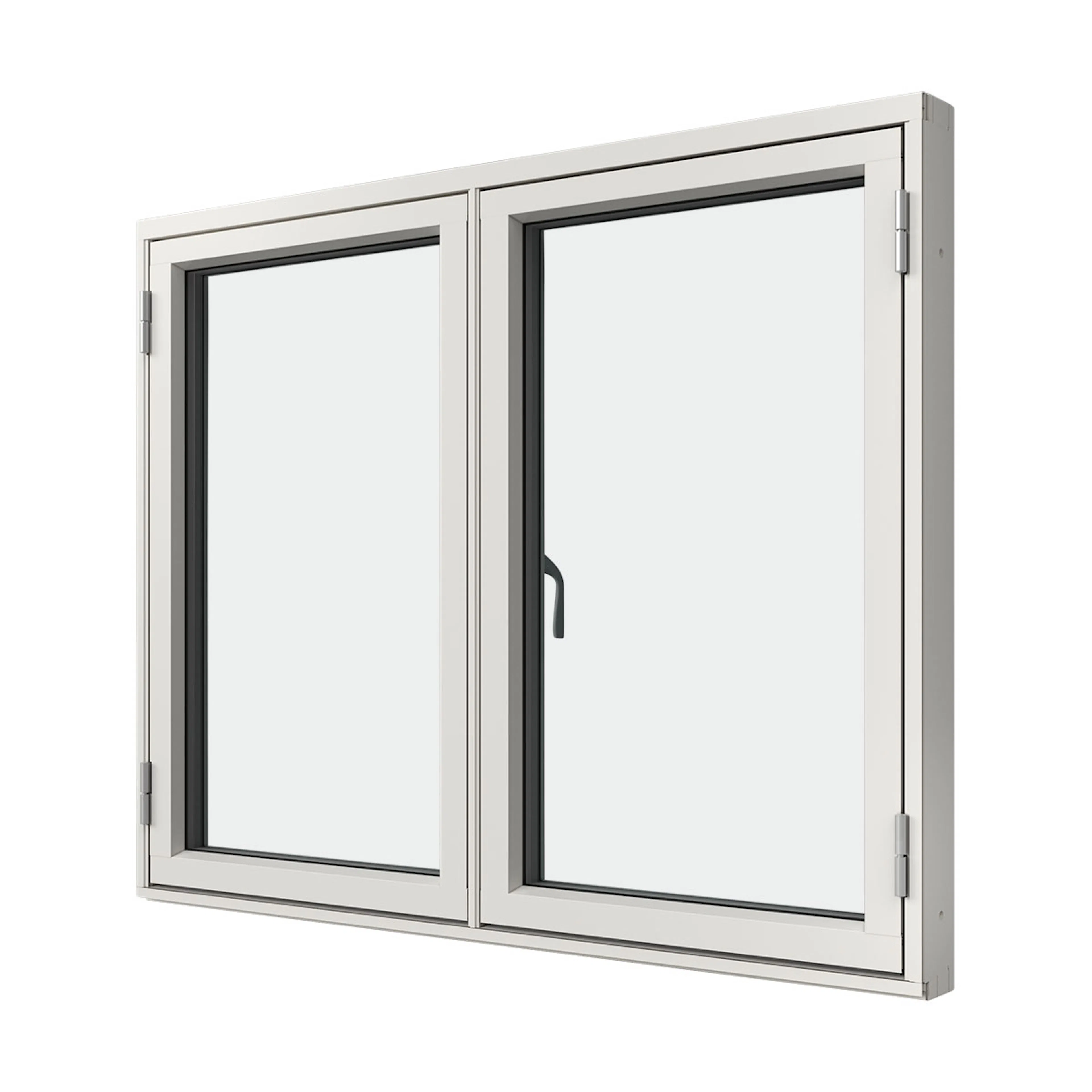 Sidohängt Fönster Elitfönster Original Aluminium 100 2-Luft