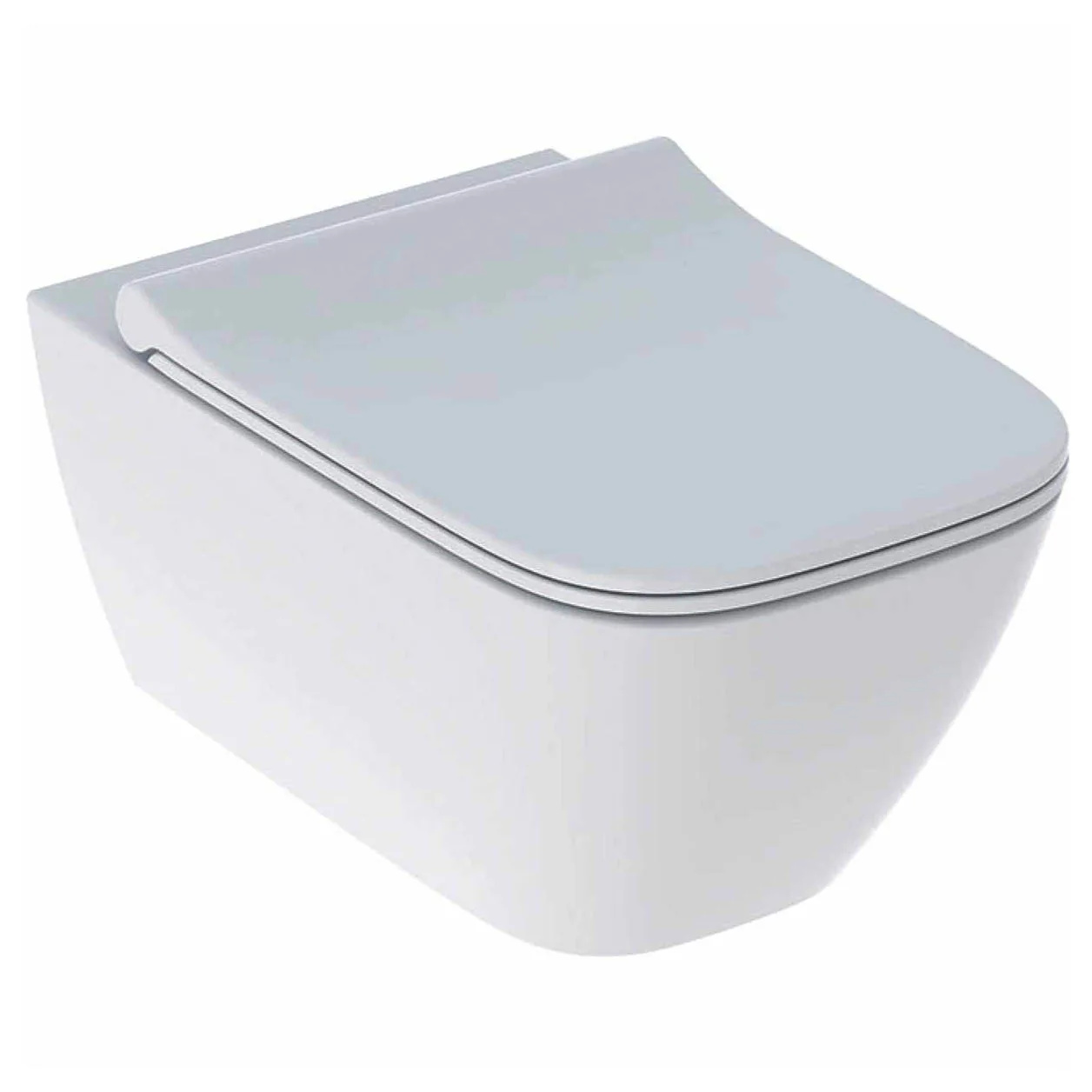 Vägghängd Toalettstol Geberit Smyle Square Rimfree 500.685.01.1
