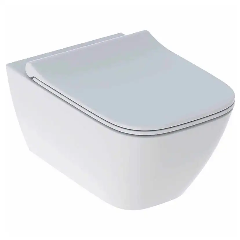 Vägghängd Toalettstol Geberit Smyle Square Rimfree 500.685.01.1