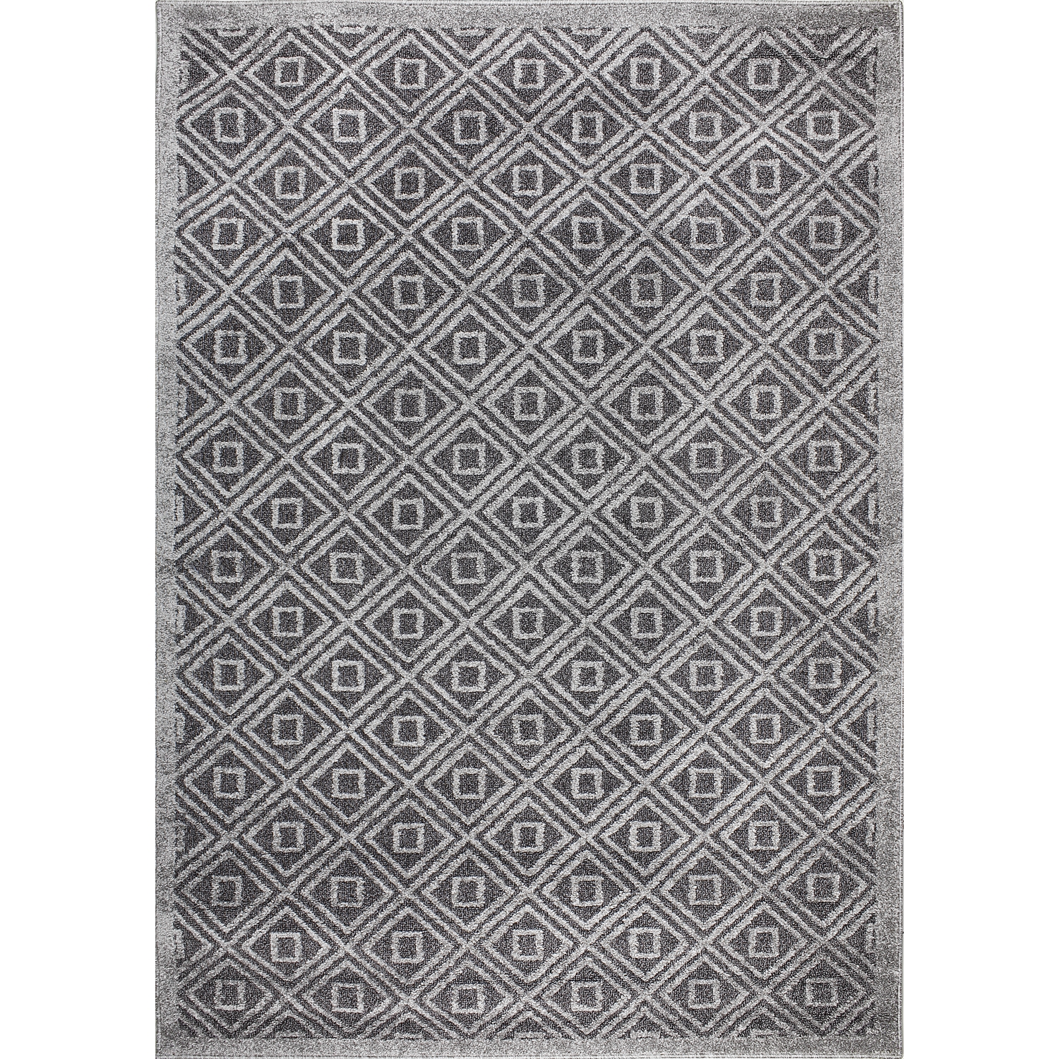 Wiltonmatta D-sign Asti Mörkgrå/Grå