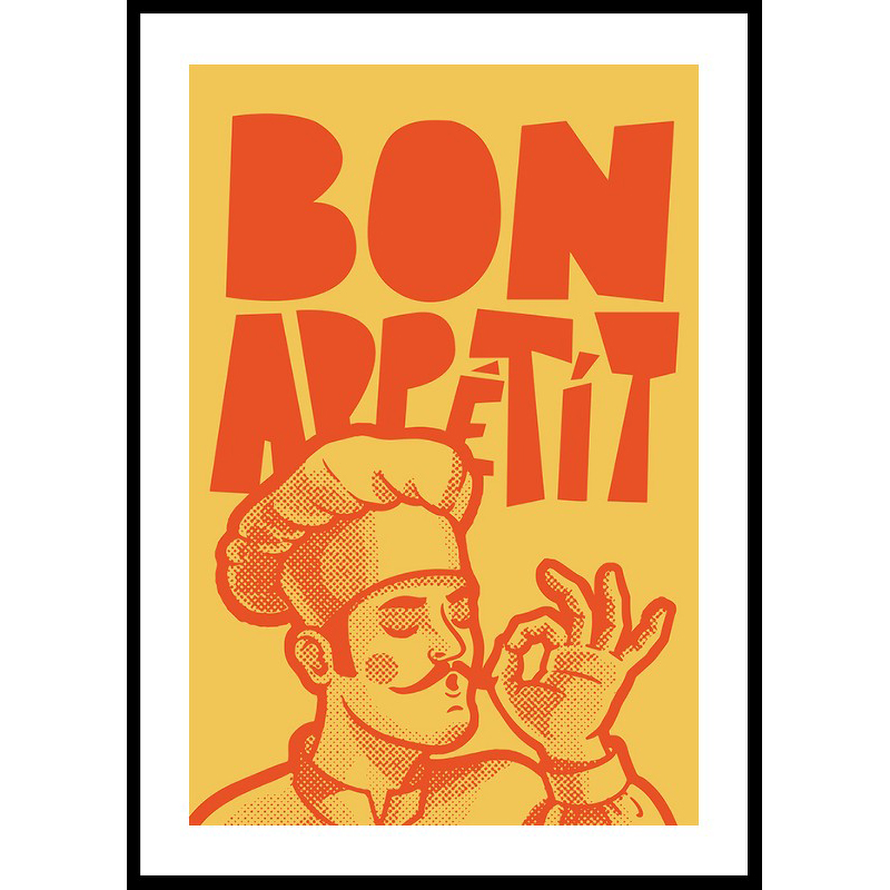 Poster Gallerix Chefs Bon Appetit