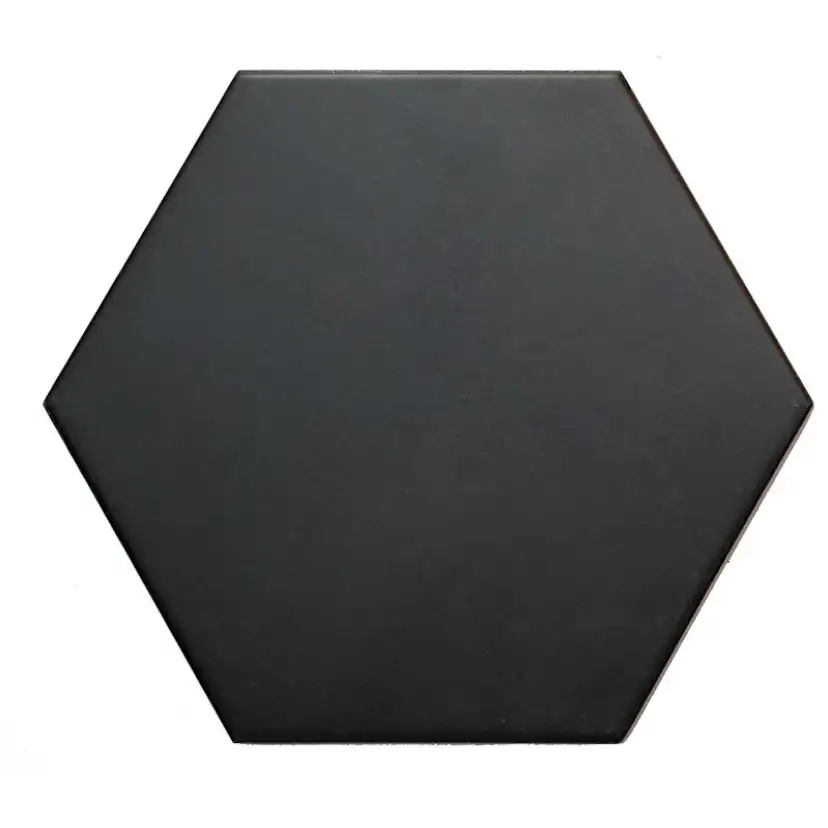 Klinker Ape Hexagon Svart 18x20 cm