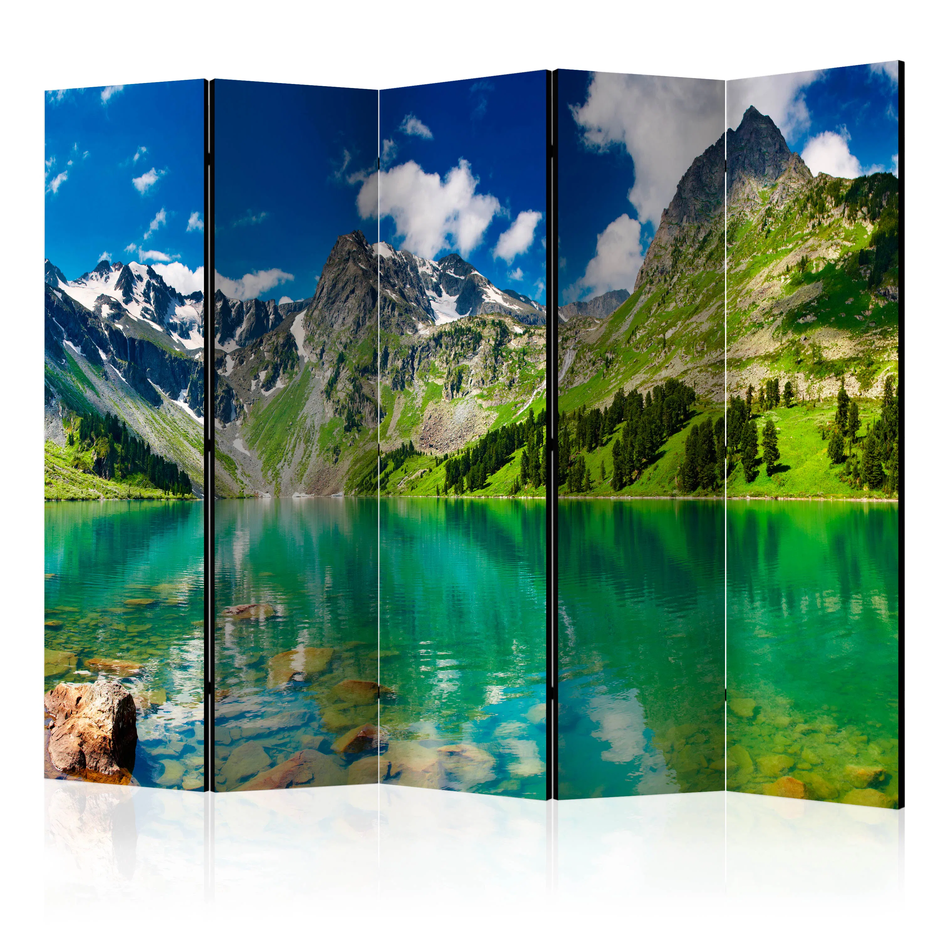 Rumsavdelare Skärmvägg Arkiio Mountain Lake II 225x172 cm
