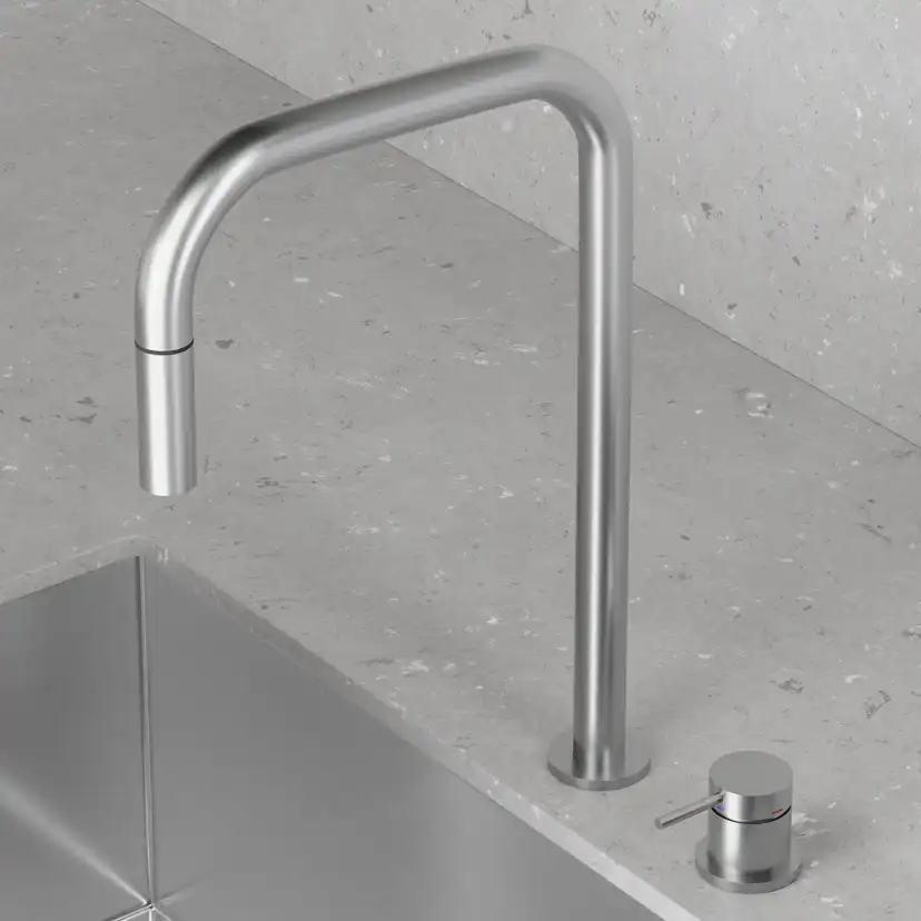Köksblandare Scandtap Harmonized K2P Square