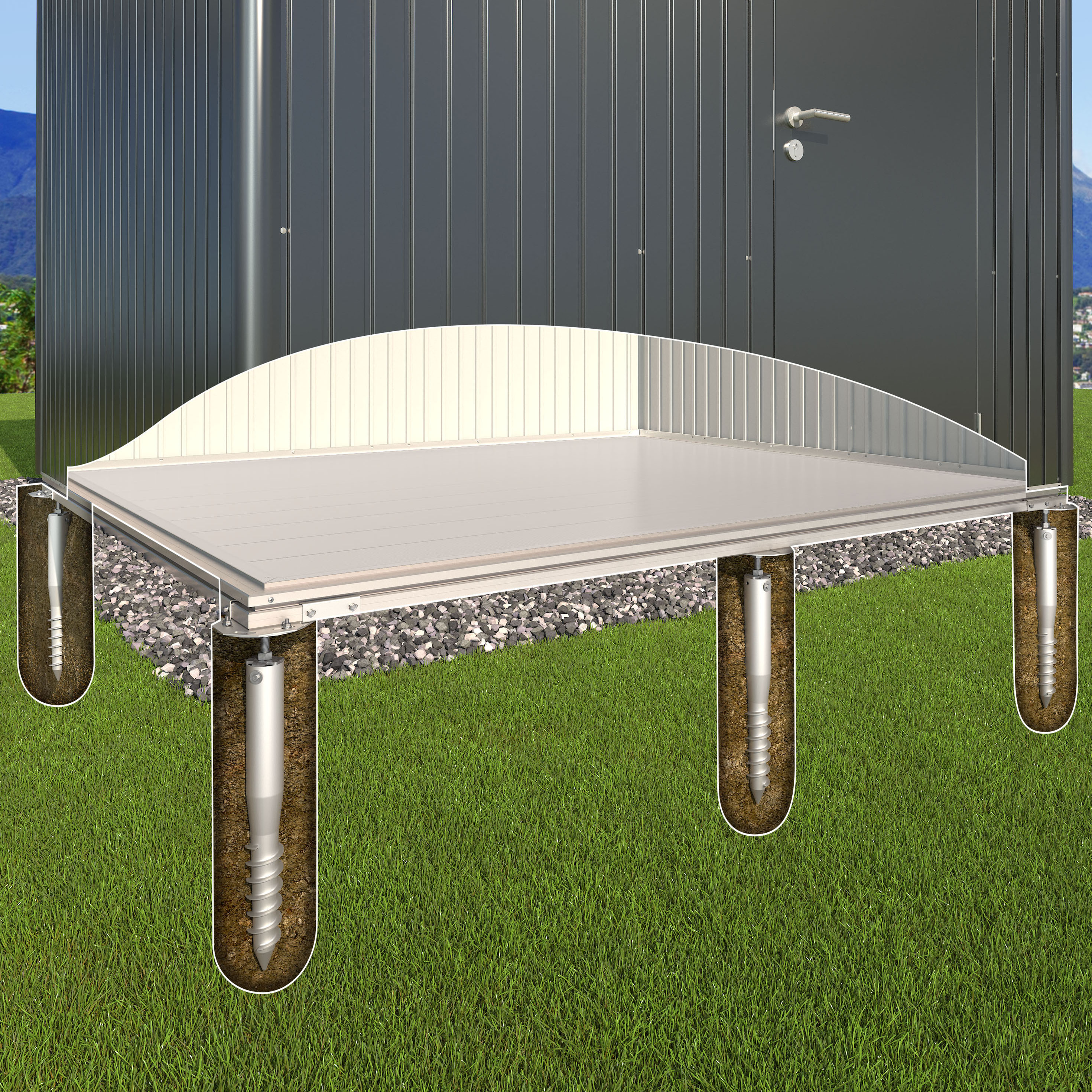 SmartBase PLUS Biohort Redskapsskåp 90